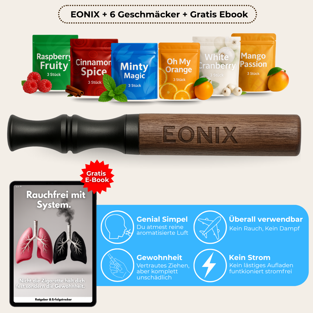 EONIX ¦ Rauchstopp-Set
