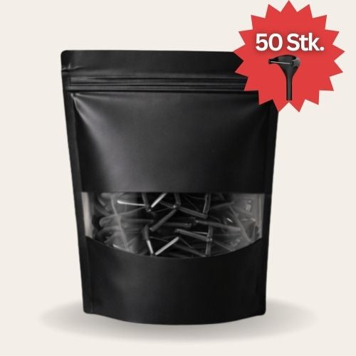 Interdental Pro Aufsätze 50 Stück Schwarz