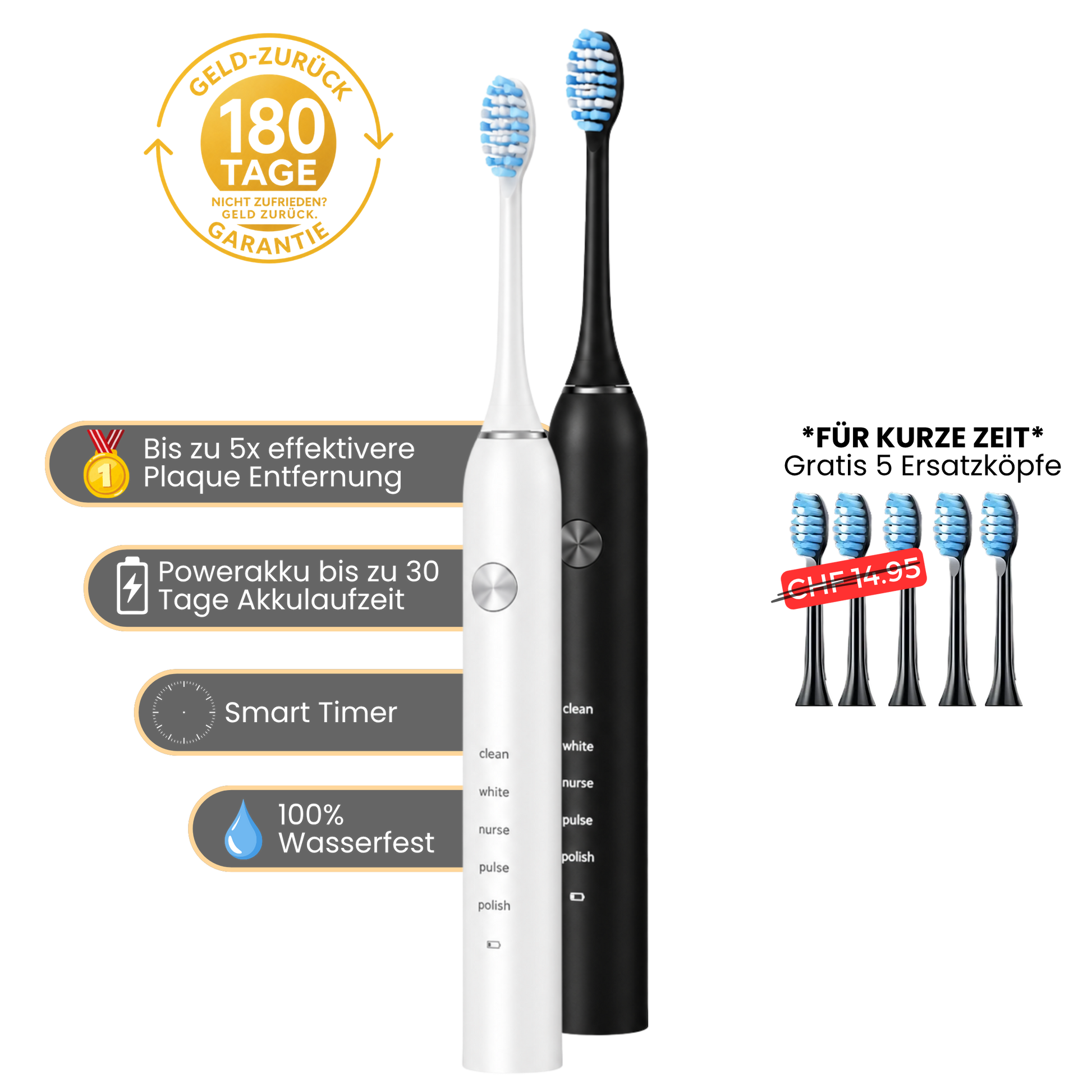 Sonic Smile Pro  Ultraschallzahnbürste